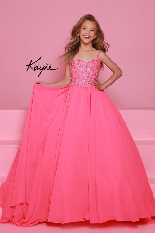 hot pink pageant gowns, hot pink pageant dresses, stylish children's pageant dress, flowy ball gowns, flowy ball gowns for children, flowy ballgowns for teens, pageant teen attire, pageant preteen dress, designer pageant, pageant fashion, designer pageant styles, pageant fashion for teens